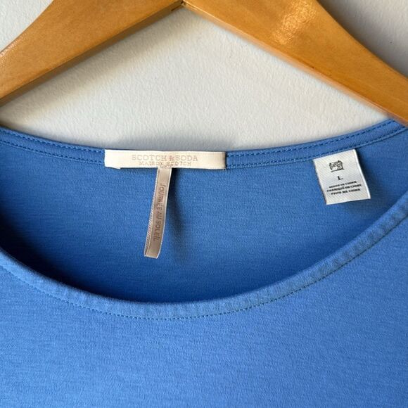 Scotch & Soda Ruffled Sleeve Cotton Dress - Picture 5 of 10